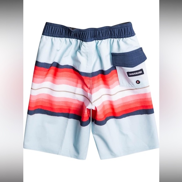 Quiksilver Boys' Surfsilk Resin Tint 14 Boardshort Swim Trunk Bathing Suit - Picture 3 of 9
